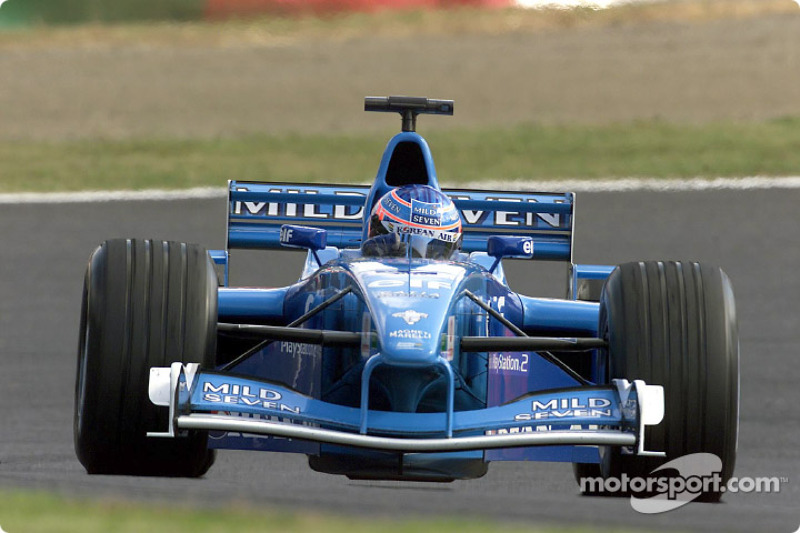 2001 - Benetton B201: 17º lugar no Mundial de Pilotos, com dois pontos