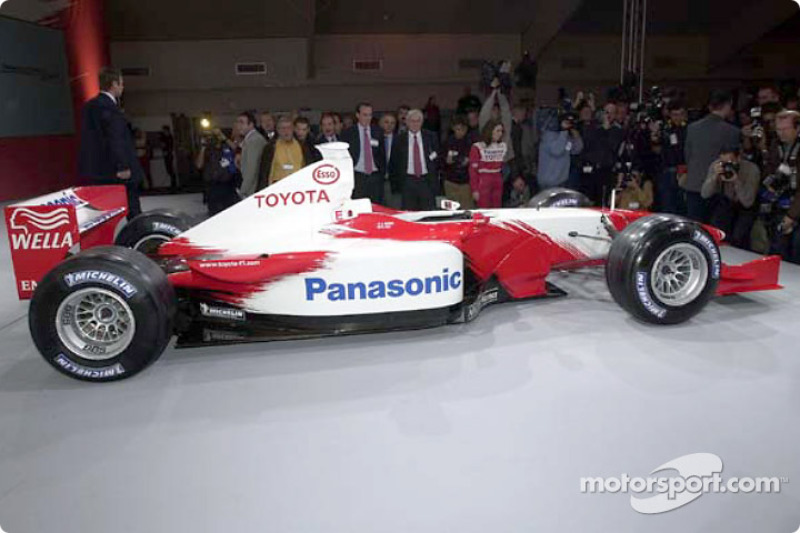 The 2001 Toyota Formula 1 TF102