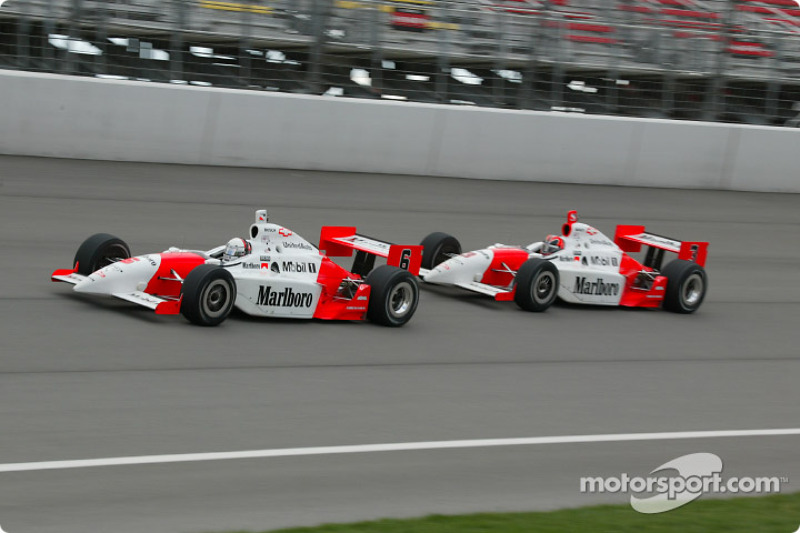 Gil de Ferran et Helio Castroneves