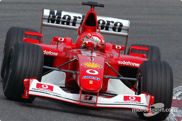 2002: Мichael Schumacher, Ferrari F2002
