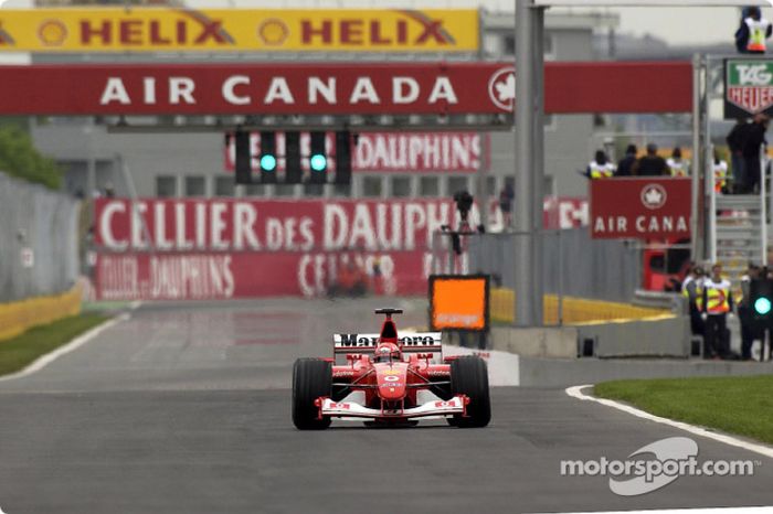 Michael Schumacher había ganado allí en Fórmula 1 dos meses antes