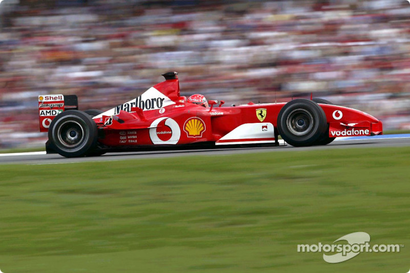 2002: Michael Schumacher, Ferrari F2002