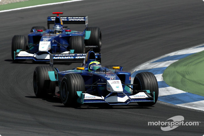 Felipe Massa y Nick Heidfeld