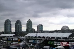 Vancouver paddock before the race