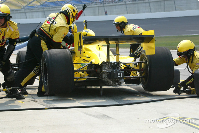 Arrêt au stand pour Sam Hornish Jr