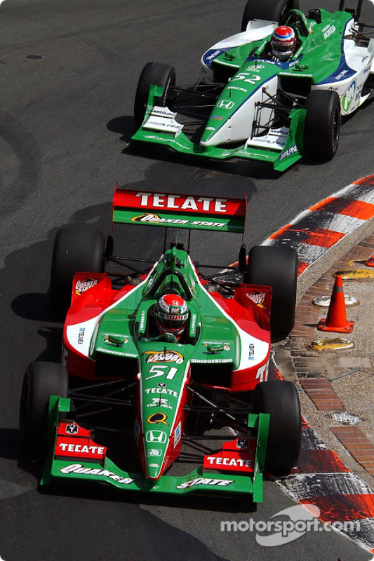 Adrian Fernandez et Shinji Nakano