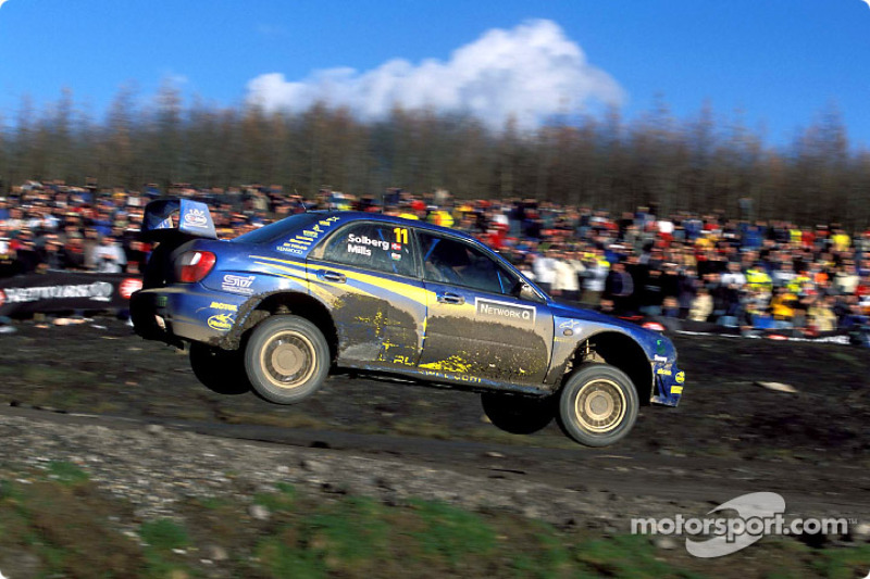Петтер Сольберг, Subaru Impreza WRC2002