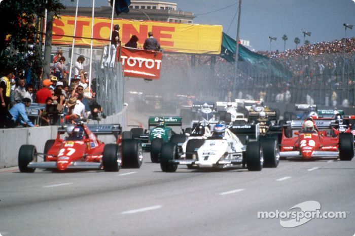 La salida: Patrick Tambay y Keke Rosberg