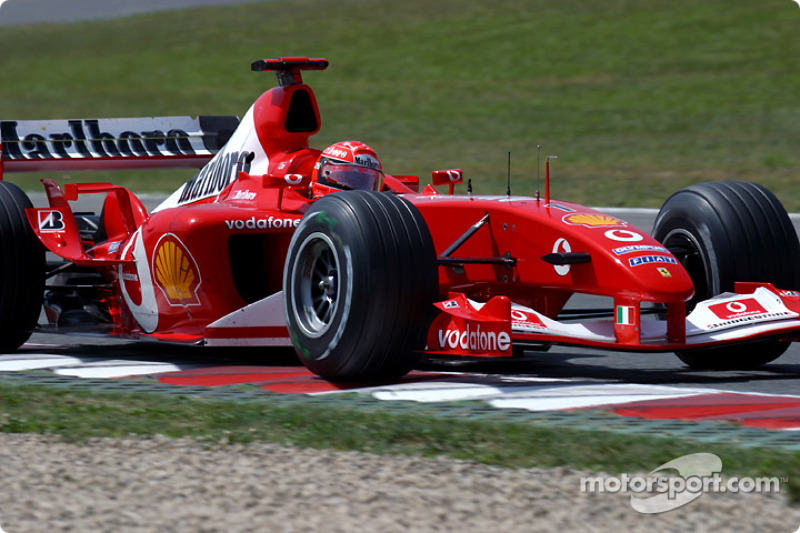 Siete poles, otro récord de Michael Schumacher
