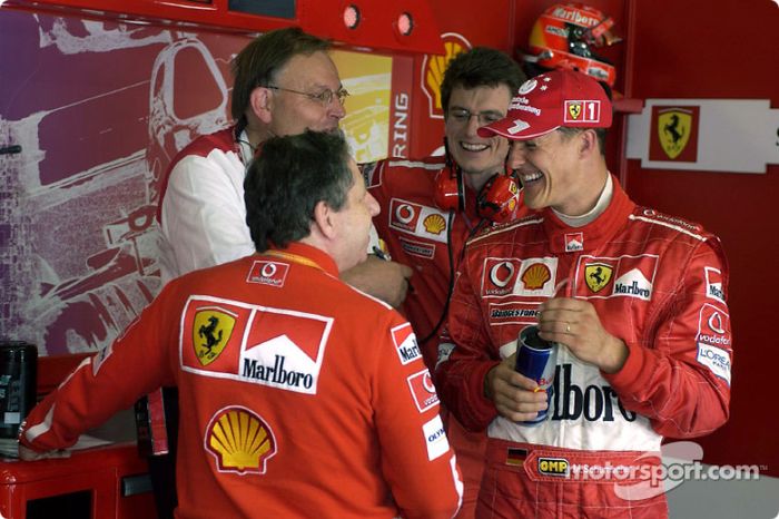 Jean Todt y Michael Schumacher