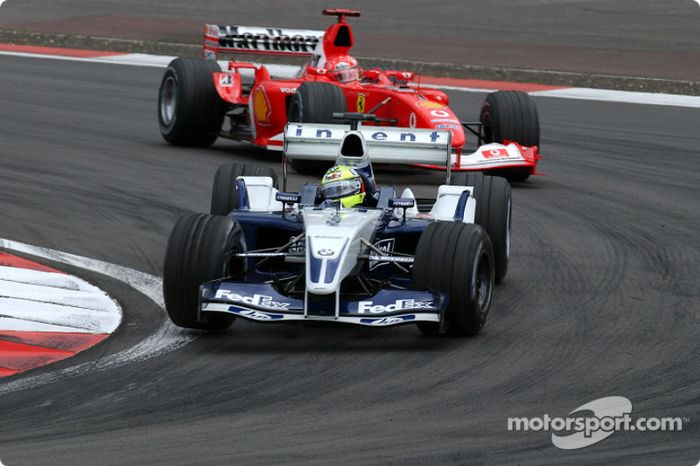 Ralf Schumacher y Michael Schumacher