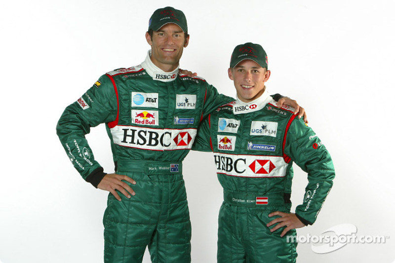 Mark Webber et Christian Klien