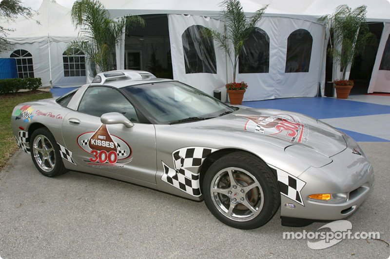 Pace car for the Hershey's Kisses 300 Busch race