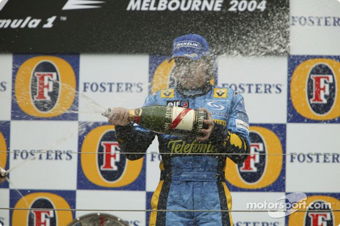 Podio: tercer lugar Fernando Alonso 