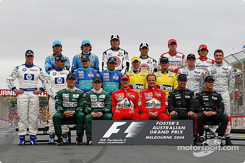 2004 Formula 1 sezonu pilotları