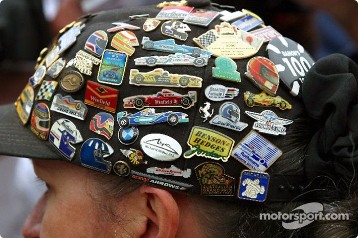 Pins en una gorra