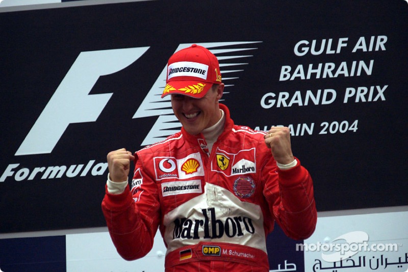 Podium: 1. Michael Schumacher, Ferrari