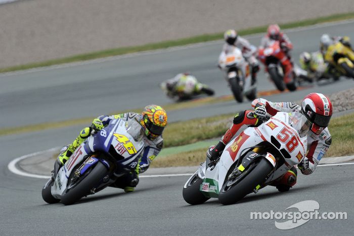 Marco Simoncelli, San Carlo Honda Gresini, Valentino Rossi, Fiat Yamaha Team