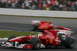 Felipe Massa, Scuderia Ferrari rijdt voor Fernando Alonso, Scuderia Ferrari