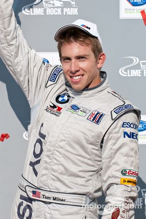 GT class podium: second place Tom Milner