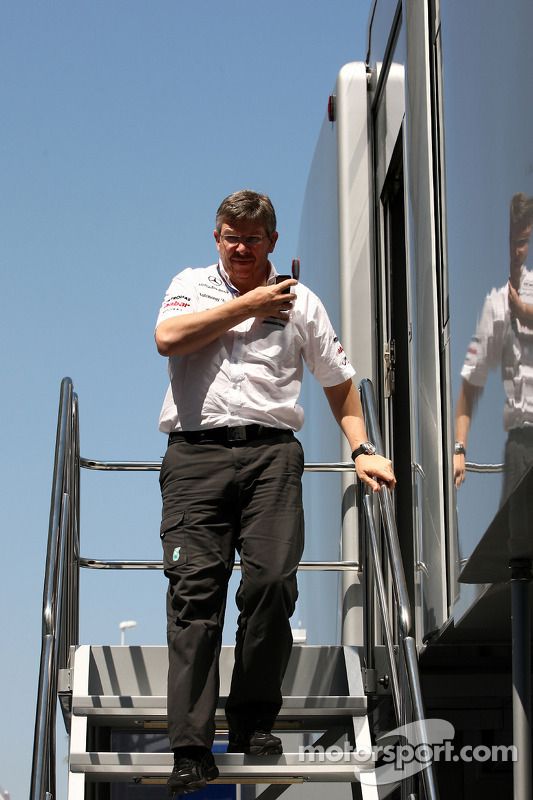 Ross Brawn, director de equipo, Mercedes GP