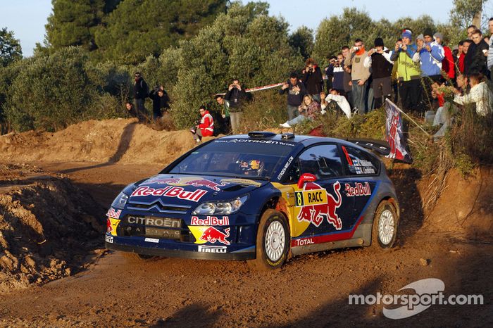 Auto Citroën C4 WRC de Kimi Raikkonen y Kaj Lindstrom Citroën Junior Team