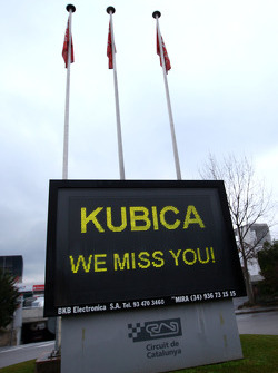 Message pour Robert Kubica, Renault
