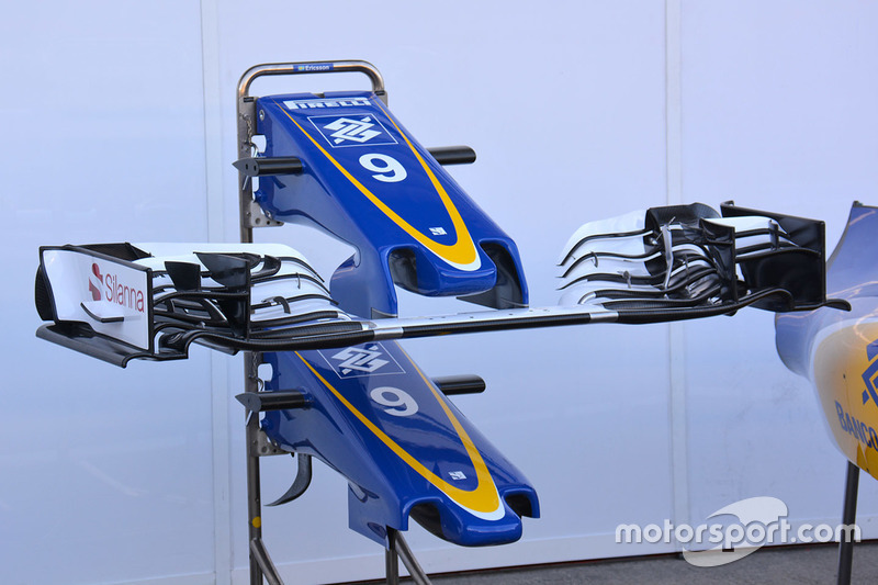 Sauber C35: Nase