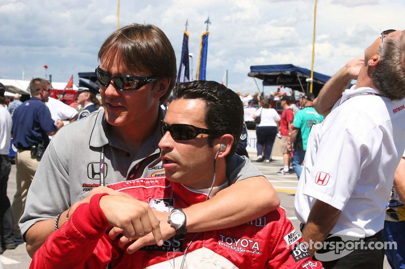 Adrián Fernández y Helio Castroneves