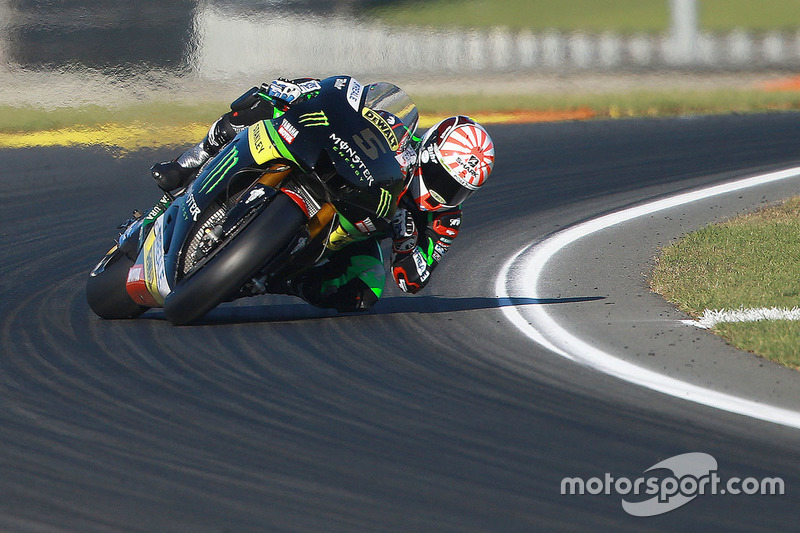Johann Zarco menjajal Monster Yamaha Tech 3 pertama kali