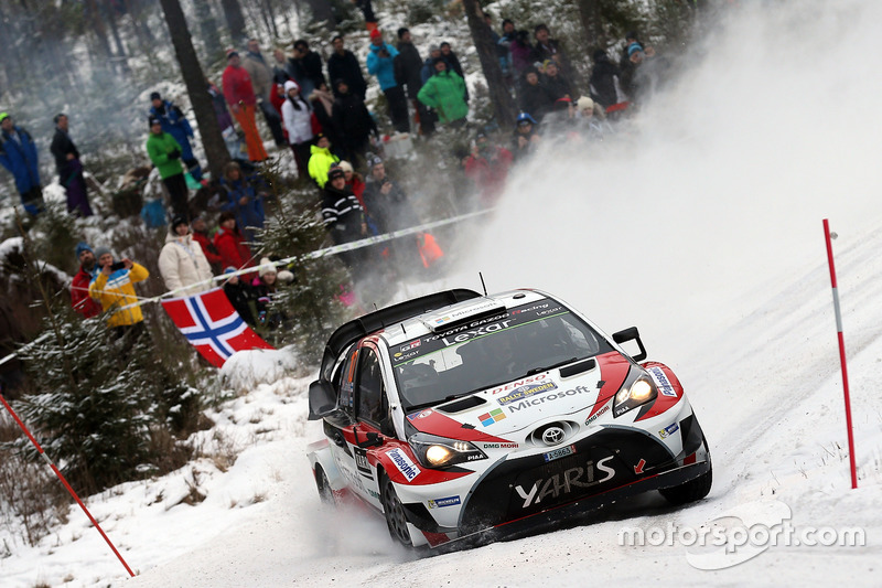 Яри-Матти Латвала и Миикка Анттила, Toyota Yaris WRC, Toyota Gazoo Racing WRC