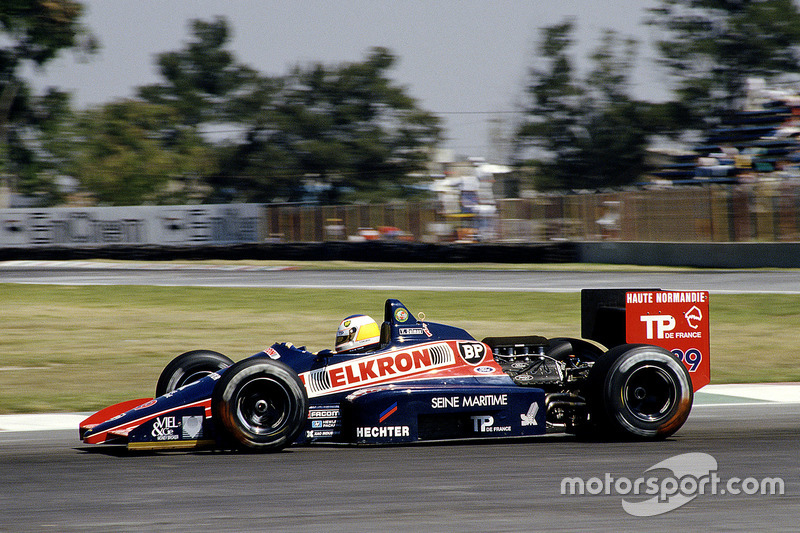 Yannick Dalmas, Larrousse/Lola LC87, Ford