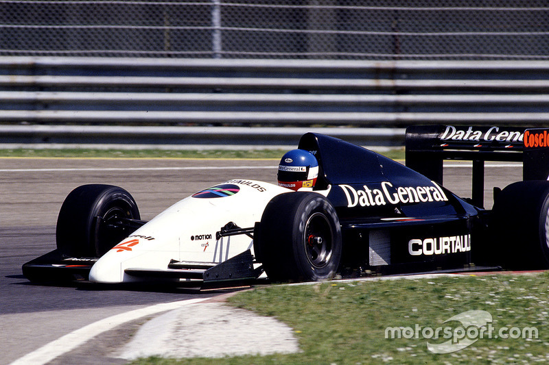 #4: Philippe Streiff, Tyrrell DG016, Ford