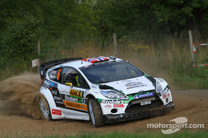 Mads Ostberg e Jonas Andersson, Ford Fiesta RS WRC, M-Sport Stobart Ford World Rally Team