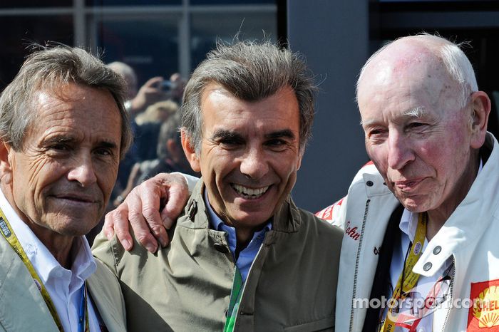 Jacky Ickx y John Surtees