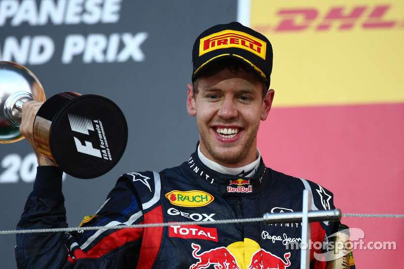 Sebastian Vettel, Red Bull Racing new world champion