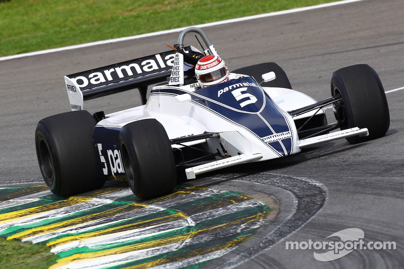 Nelson Piquet fährt den Brabham BT49