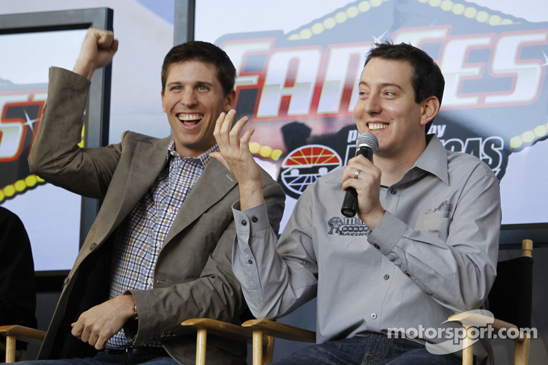 Denny Hamlin und Kyle Busch, Joe Gibbs Racing Toyota