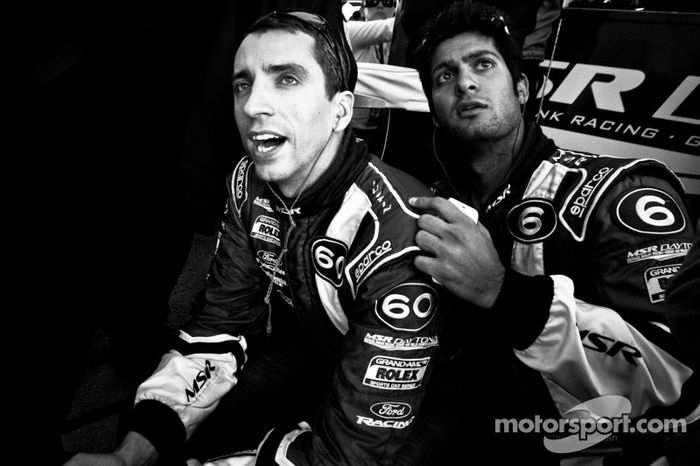 Justin Wilson y Gustavo Yacamán