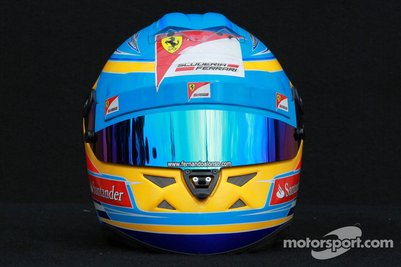 Fernando Alonso, Scuderia Ferrari helmet 