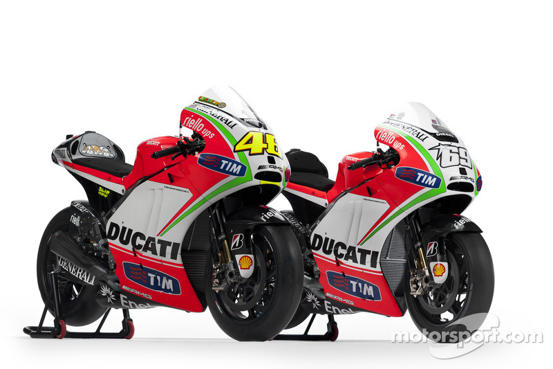 The new Ducati Desmosedici GP12