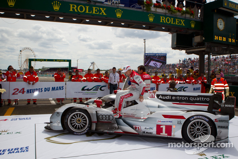 2012 - Audi R18 e-tron Quattro : Marcel Fässler, Andre Lotterer, Benoit Tréluyer