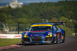 #21 Hitotsuyama Racing Audi R8 LMS: Cyndie Allemann, Akihiro Tsuzuki, Richard Lyons