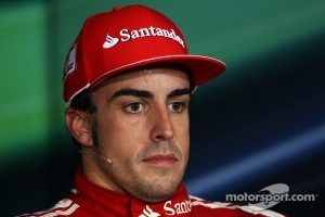 FIA press conference: third place Fernando Alonso, Scuderia Ferrari