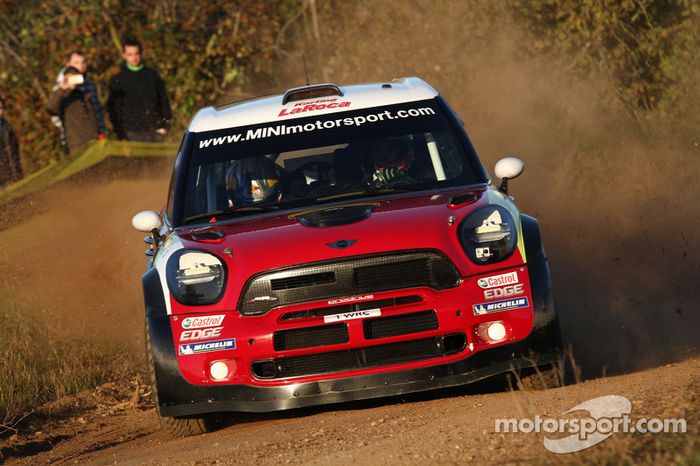 2012: Daniel Sordo y Carlos del Barrio, Mini John Cooper Works WRC, Prodrive MINI WRC TEAM