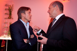 Adrian Fernandez and Ron Dennis