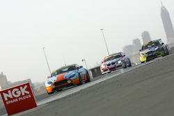 #140 Gulf Racing Middle East Aston Martin Vantage V8: John Iossifidis, Martin Baerschmidt, Nigel Farmer, Robert Partouche