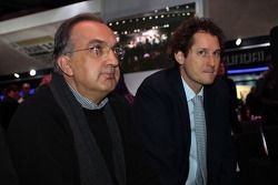 Sergio Marchionne (ITA), Ceo Fiat e John Elkann (ITA), Presidente Fiat