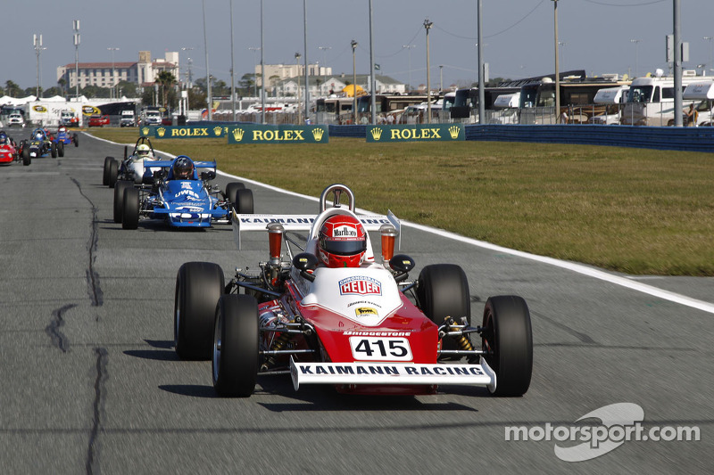 Demorunden der Formula Vee beim Formel-V-Revival auf dem Daytona International Speedway