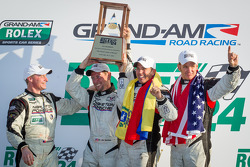 GX podium: class winners Nelson Canache, Shane Lewis, David Donohue, Jim Norman